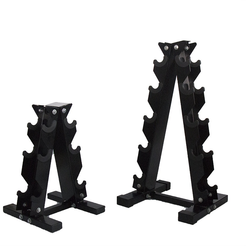 gym fitness equipment high-end adjustable 3 tier 15 pair triangle hex ...