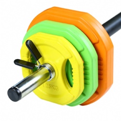 rubber barbell Set
