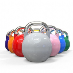 Wholesale china 1lb kettlebell on sale rubber dumbbell gym equipment